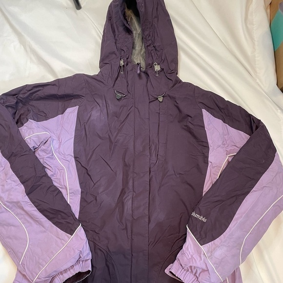 Columbia size small purple winter jacket - Picture 2 of 10